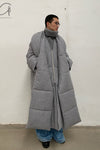 HED MAYNER two -piece lapel coat AW22_O30_Gry/WO gray PHM6
